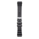 Traser® H3 black rubber watch strap, BLACK